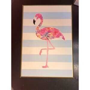 Flamingo Box with Stickers